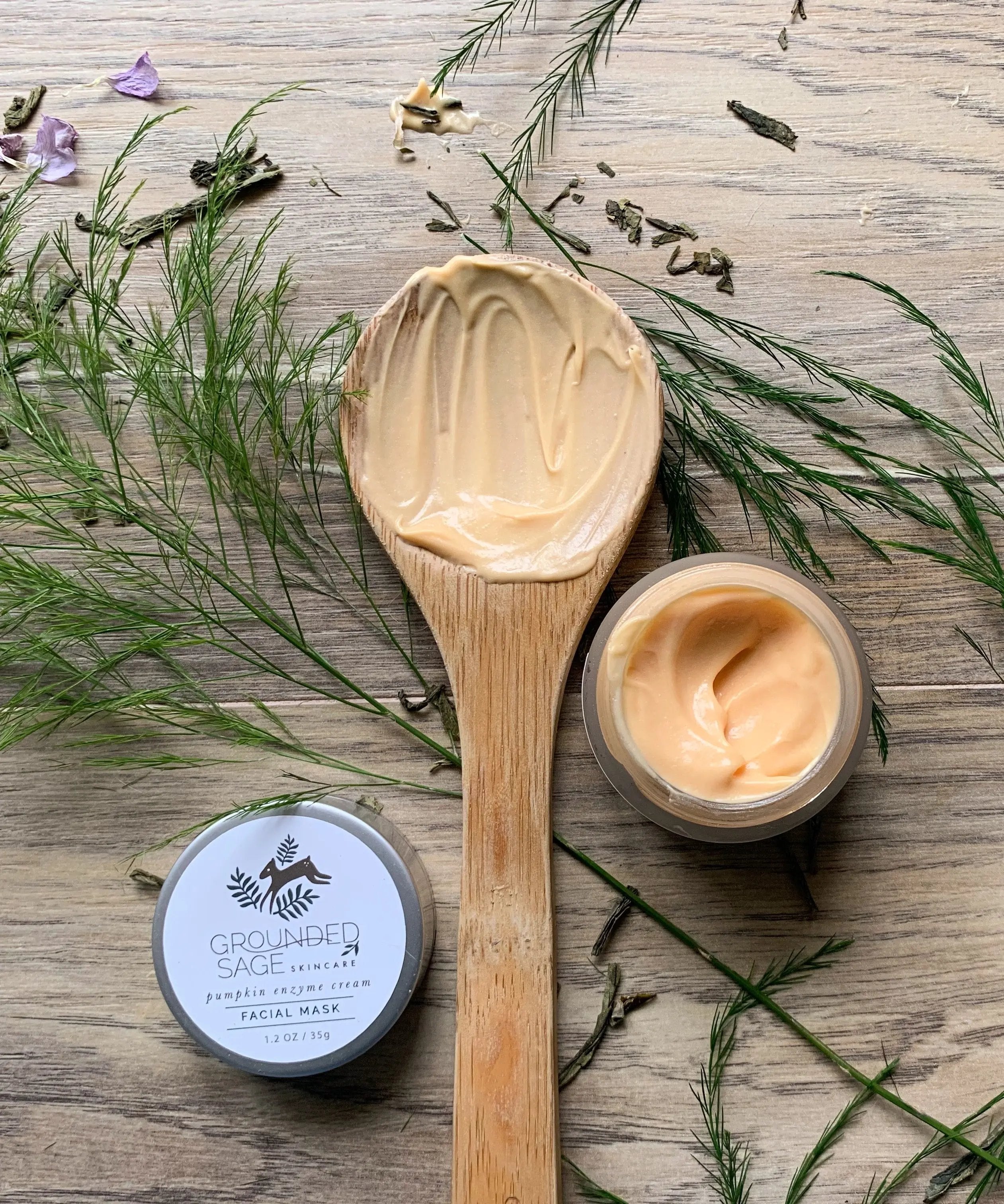 Pumpkin Enzyme Cream Facial Mask with Probiotics
