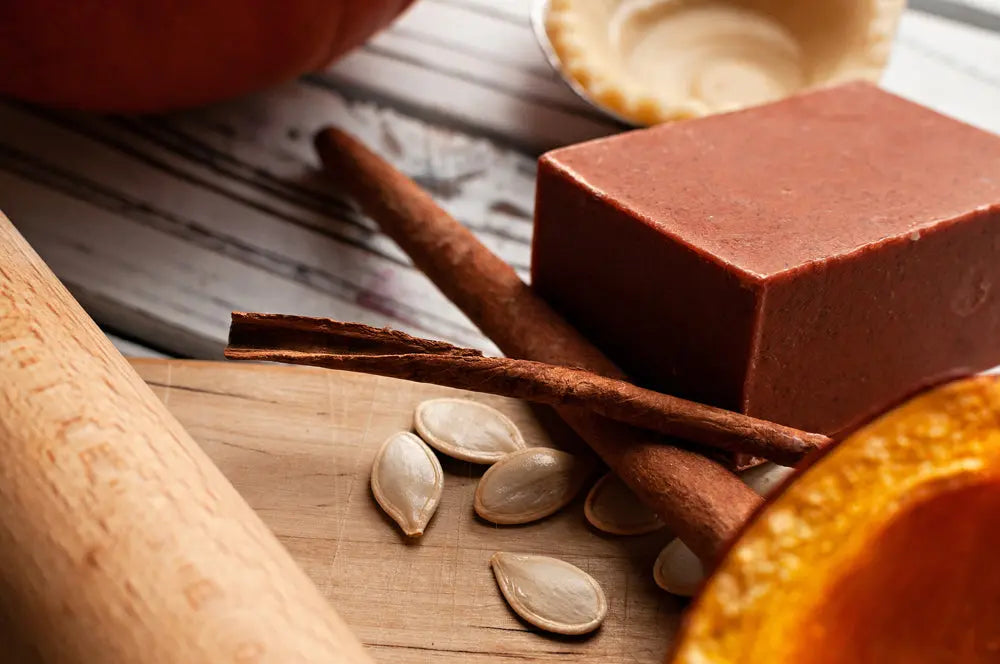 Pumpkin Cheesecake Handmade Soap