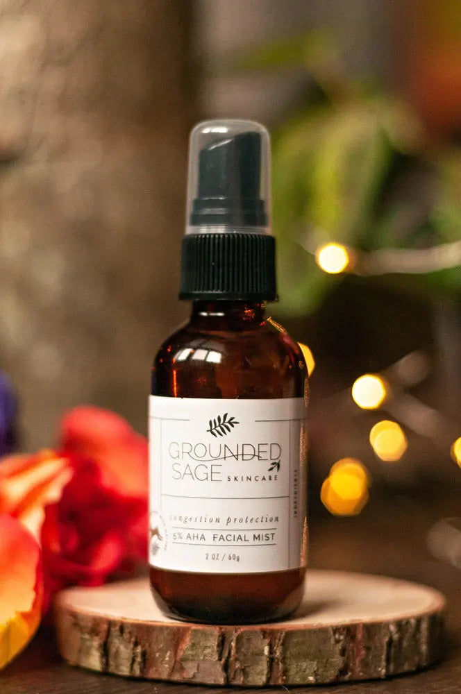 Congestion Protection 5% AHA Facial Mist - Targeted T-Zone Treatment