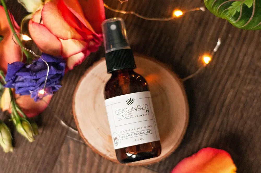 Congestion Protection 5% AHA Facial Mist - Targeted T-Zone Treatment