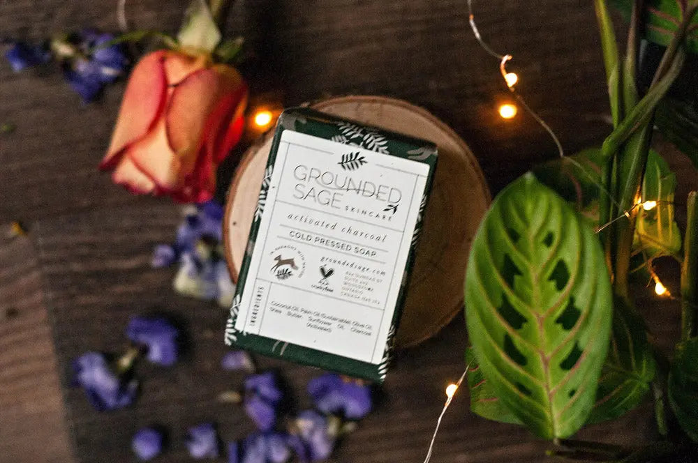 Activated Charcoal Soap Bar- Cold Pressed