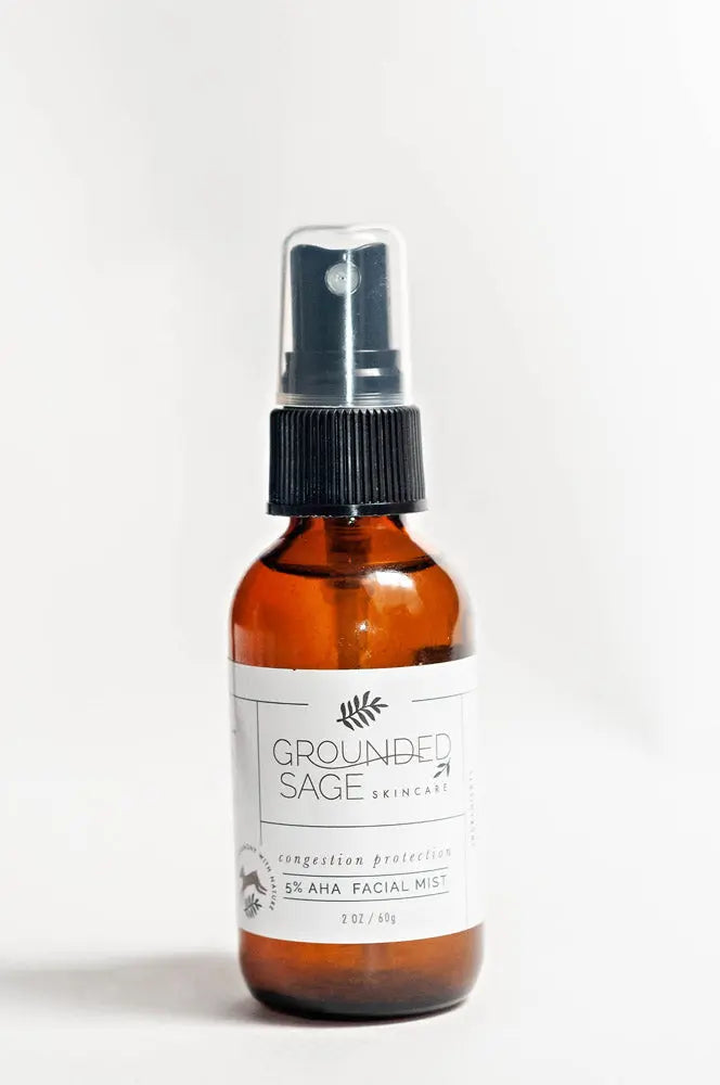 Congestion Protection 5% AHA Facial Mist - Targeted T-Zone Treatment